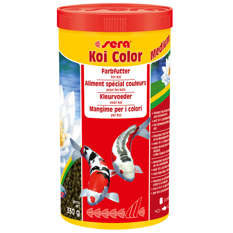 Sera Koi Professional Spirulina aliment composé spécial couleurs