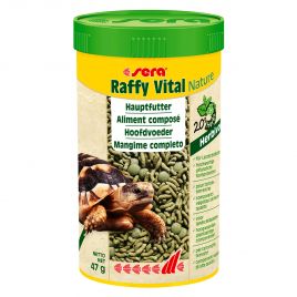 Sera - granule sera raffy P 250 ml tortue aquatique - Alimentation reptile  - Rue du Commerce